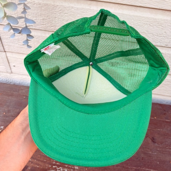 Vintage TOWNSHIP of MANITOUWADGE snowmobile hat trucker snapback - Picture 5 of 5